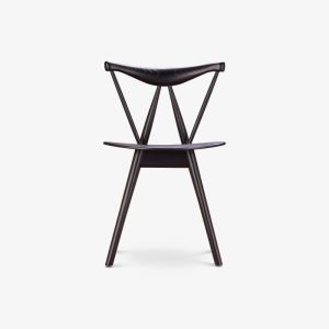 Dining chair with backrest